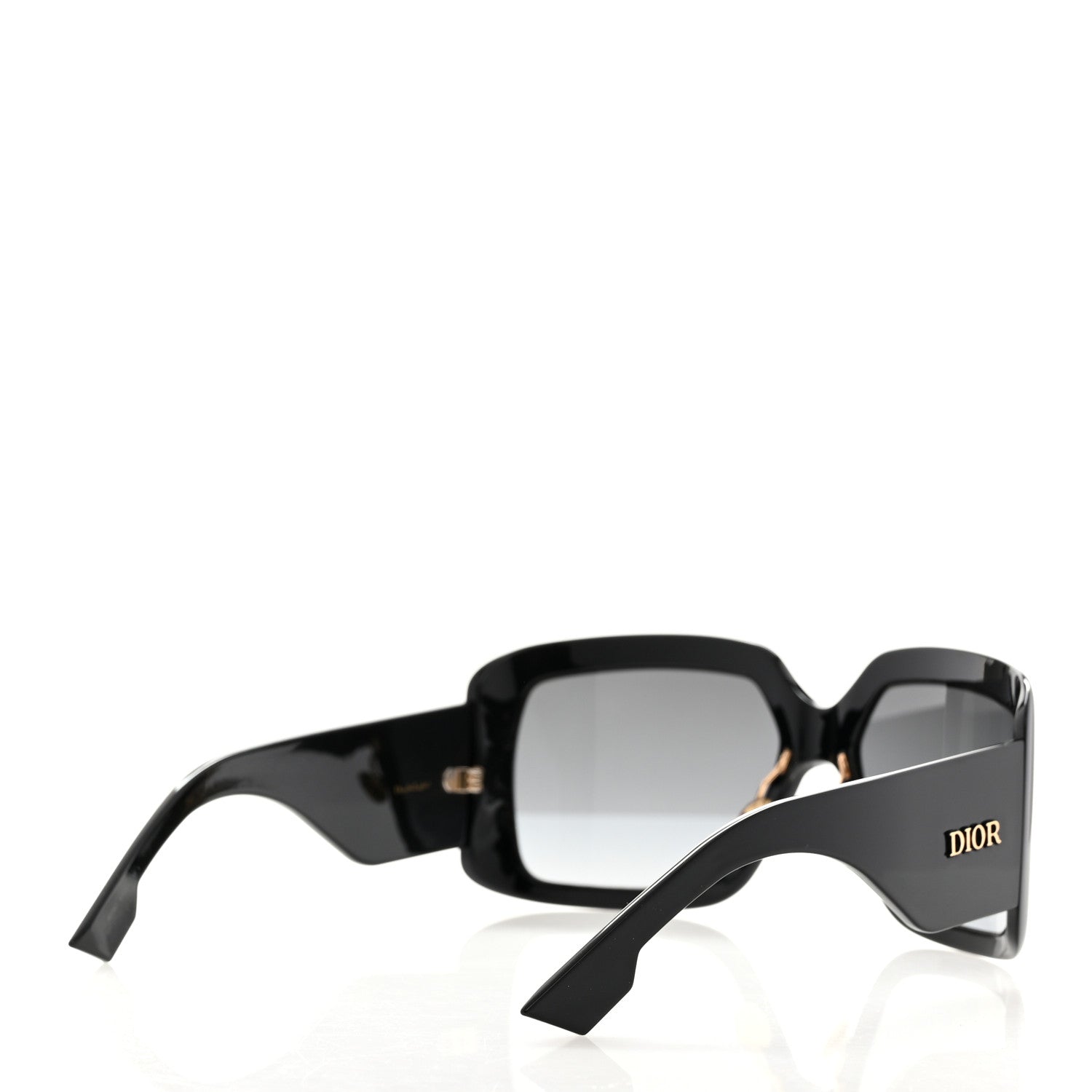 Christian Dior Acetate Dior SoLight2 Square Sunglasses Black 4 of 8
