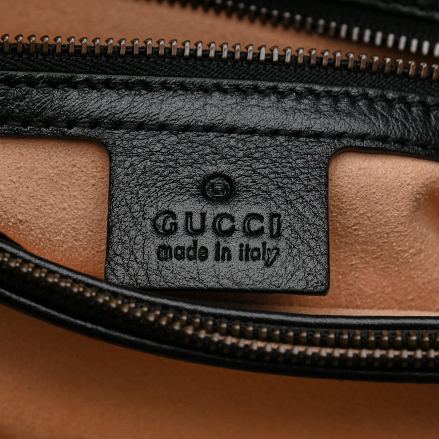 Gucci Calfskin Medium Diana Tote Bag Black Yellow Fluo 6 of 14