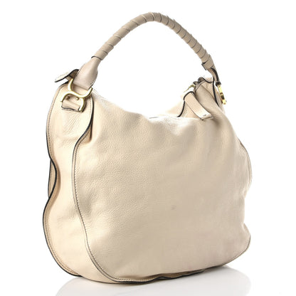 Chloe Calfskin Large Marcie Hobo Porcelain 3 of 9