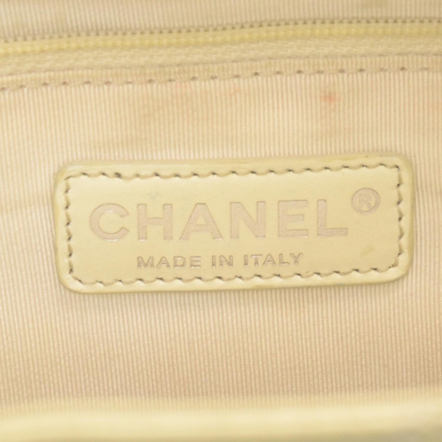 Chanel Caviar Quilted Grand Shopping Tote GST Pearl 9 of 10