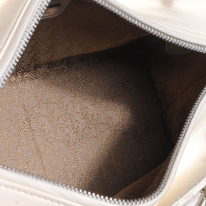 Christian Dior Laced Leather Lady Dior Off White 6 of 8