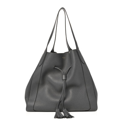 Mulberry Heavy Grain Calfskin Millie Tote Charcoal 3 of 10