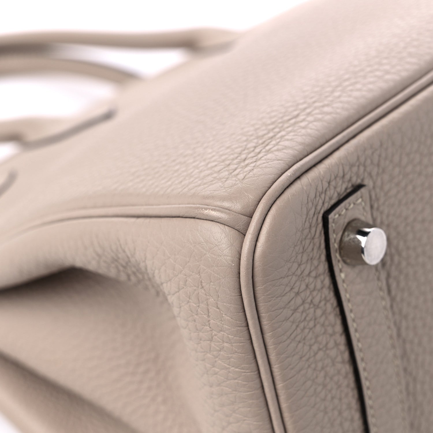 Hermes Togo BIRKIN 30 Gris Tourterelle 10 of 12