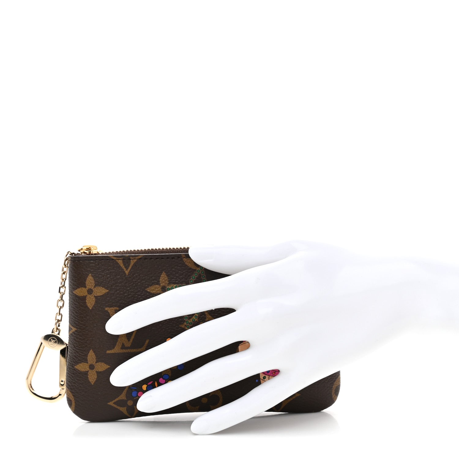 Louis Vuitton Monogram 2025 Vivienne Winter Holiday Key Pouch S