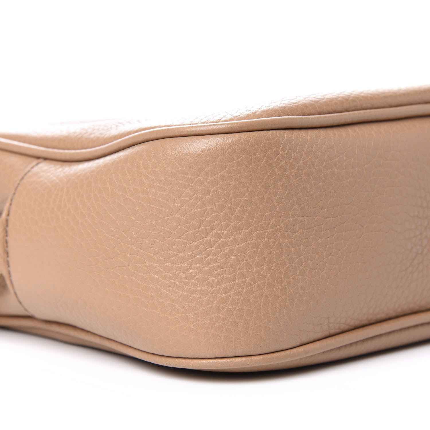 Gucci Pebbled Calfskin Small Soho Disco Bag Rose Beige 7 of 9