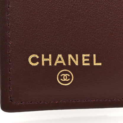 Chanel Caviar Quilted Tri-Fold Flap Wallet Black 8 of 10