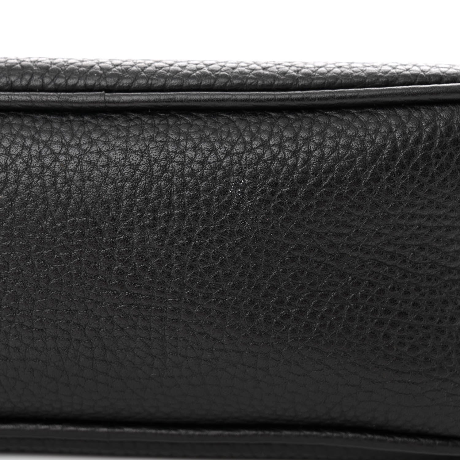 Gucci Pebbled Calfskin Small Soho Disco Bag Black 12 of 12