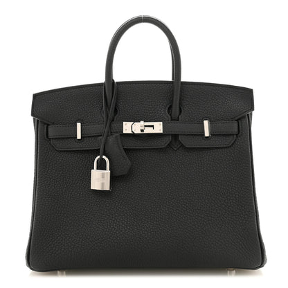 Hermes Togo Birkin 25 Black 1 of 11