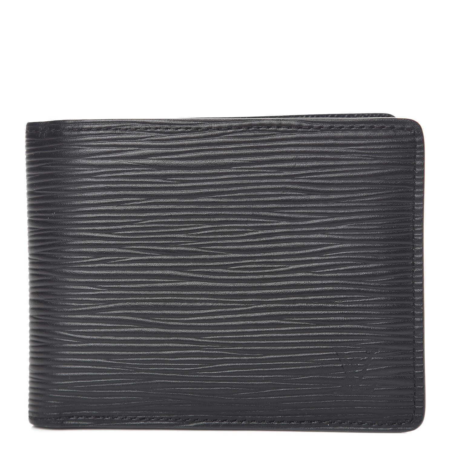 Louis Vuitton Epi Slender Wallet Black 1 of 8