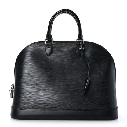 Louis Vuitton Epi Alma MM Black 1 of 10