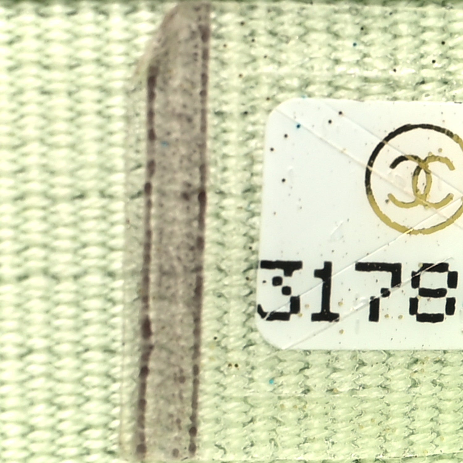 Chanel Caviar Quilted Compact Flap Wallet Light Green 8 of 12