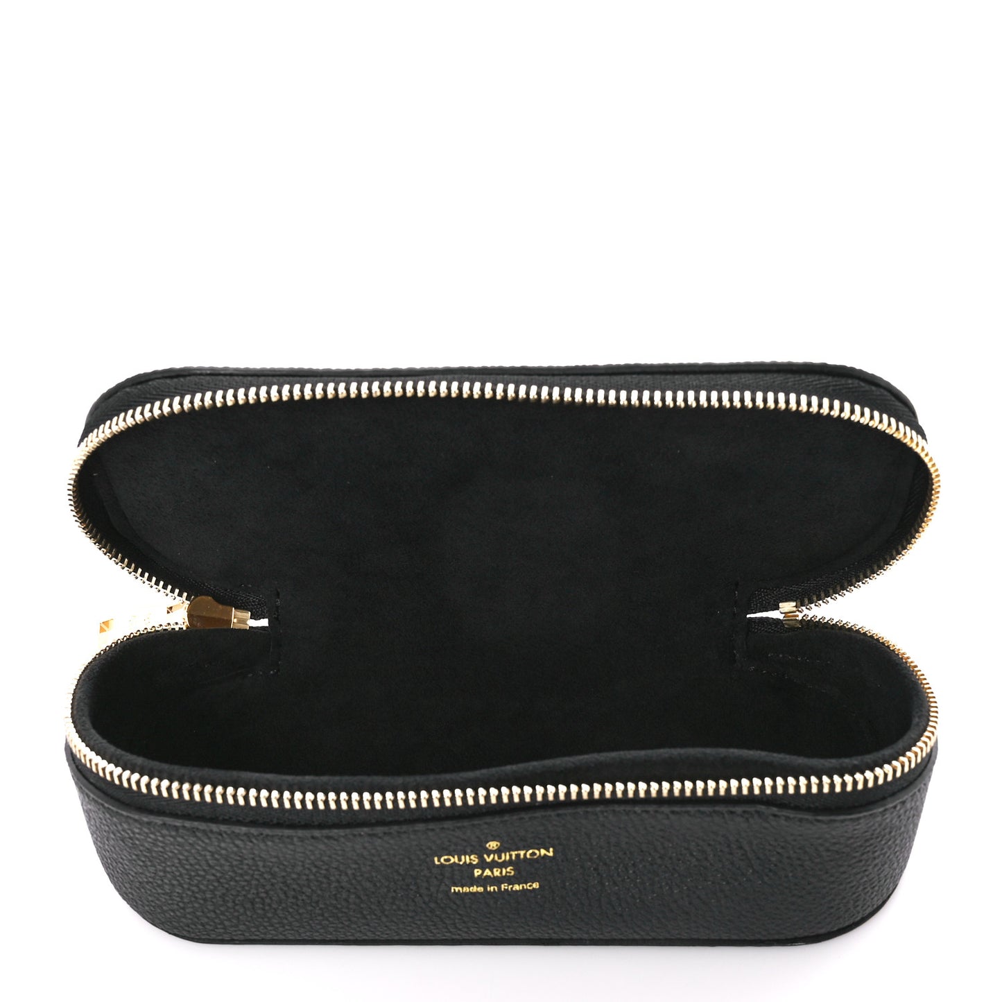 Empreinte Monogram Giant Sunglasses Pouch GM Black Beige