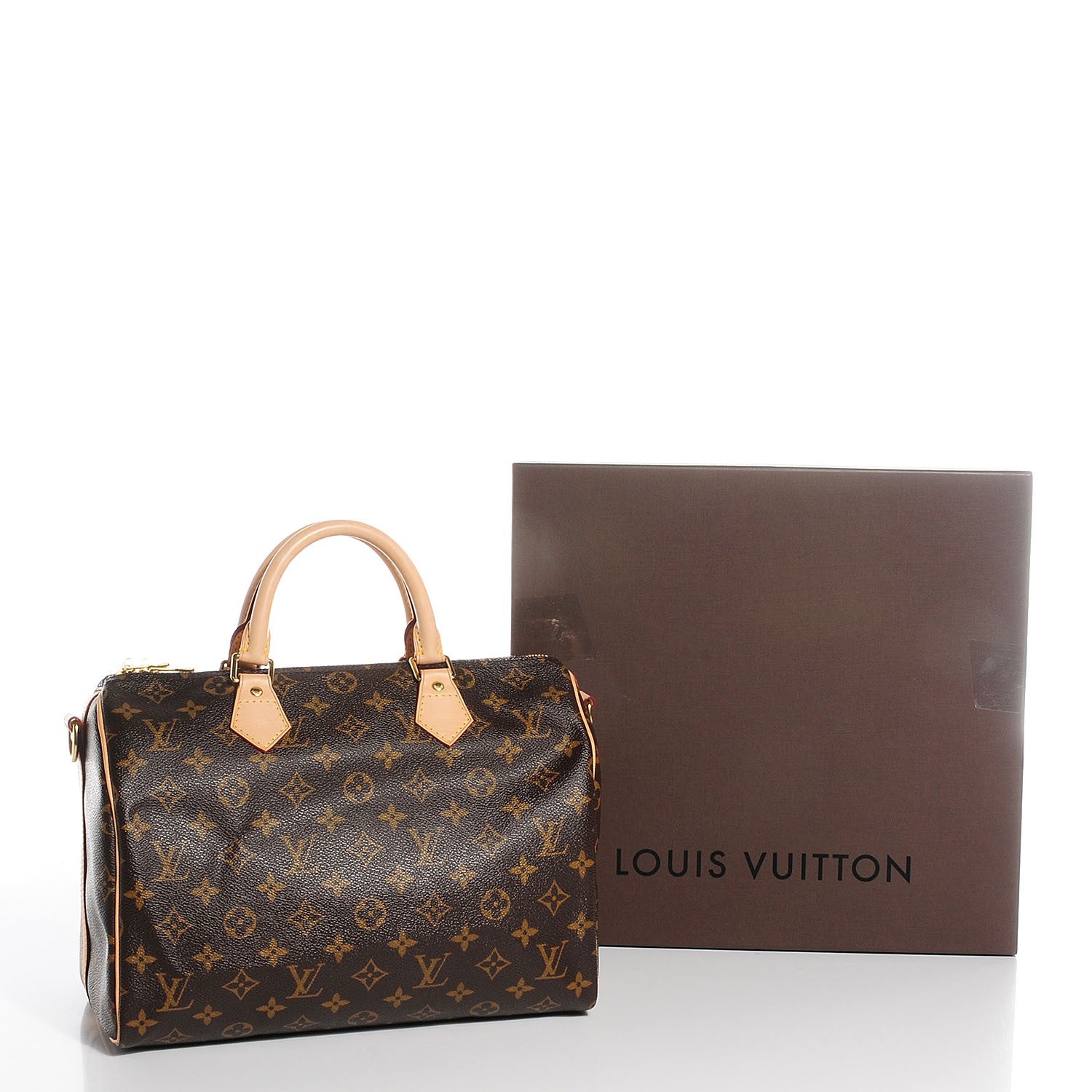 Louis Vuitton Monogram Speedy Bandouliere 30 9 of 9
