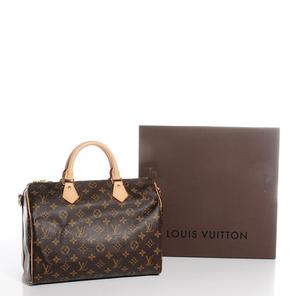 Louis Vuitton Monogram Speedy Bandouliere 30 9 of 9