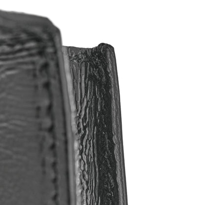 Saint Laurent Textured Patent Monogram Small Belle De Jour Clutch Black 8 of 9