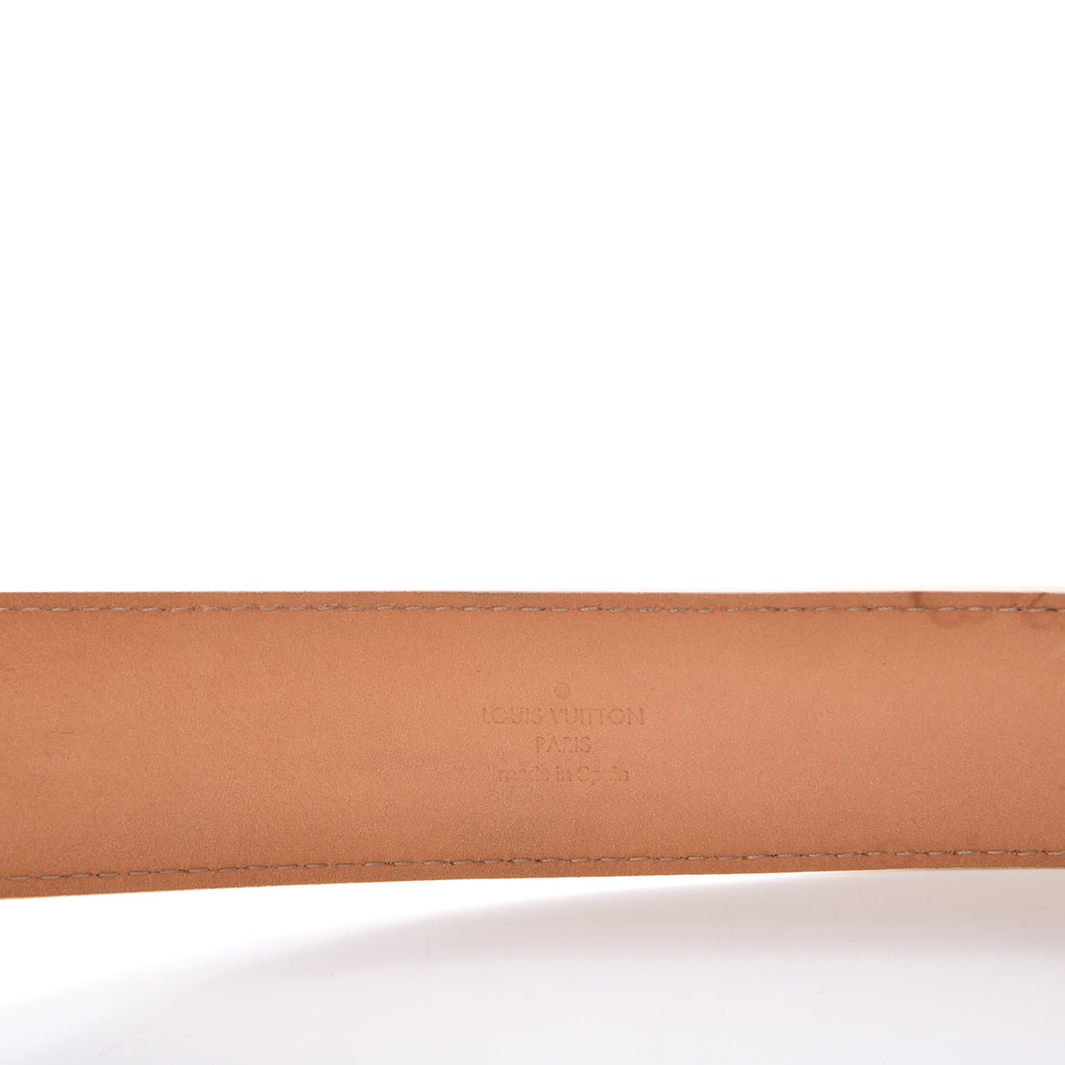 Louis Vuitton Damier Azur LV Initiales Belt 80 32 4 of 13