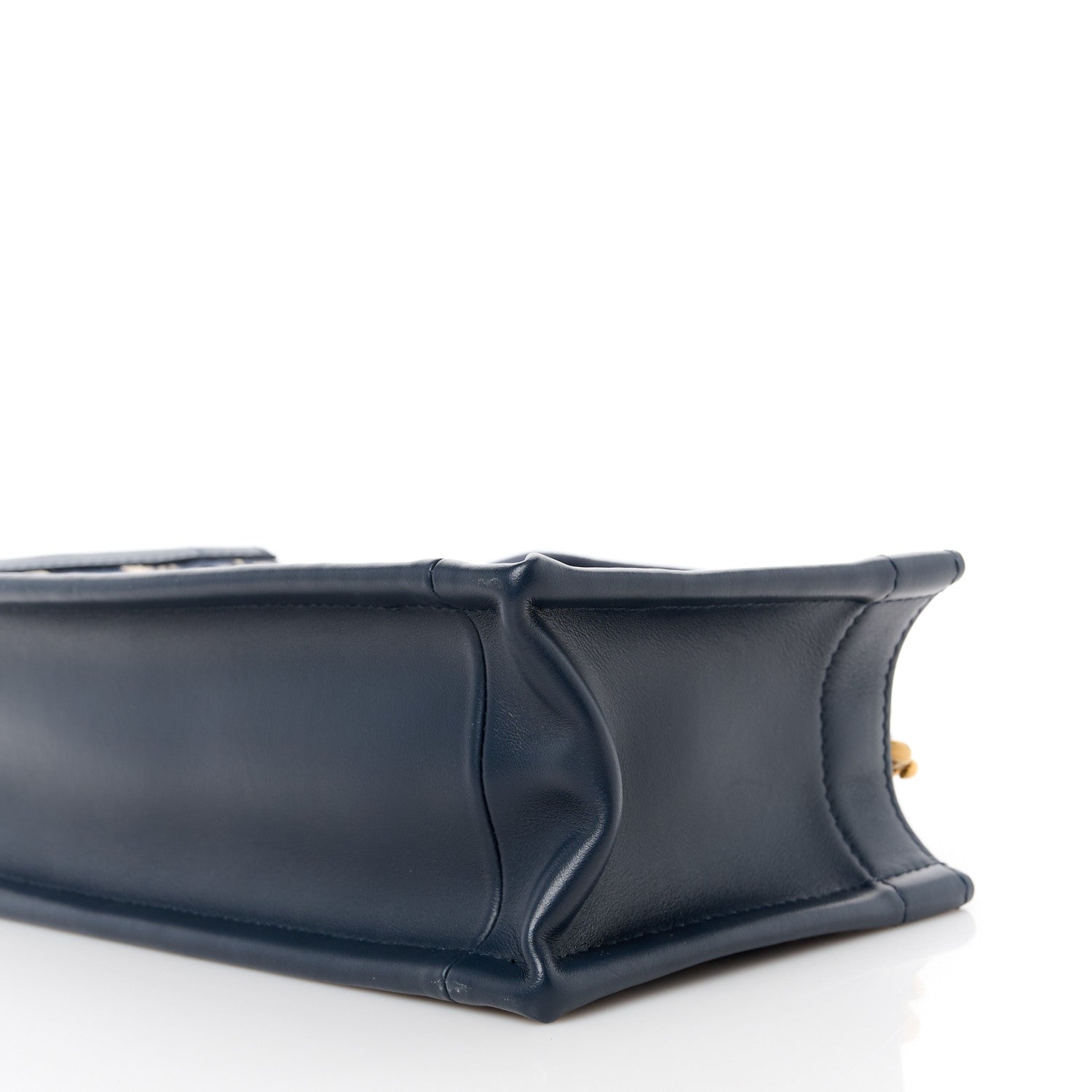 Christian Dior Oblique Calfskin East West Book Tote With Strap Blue Multicolor 10 of 10