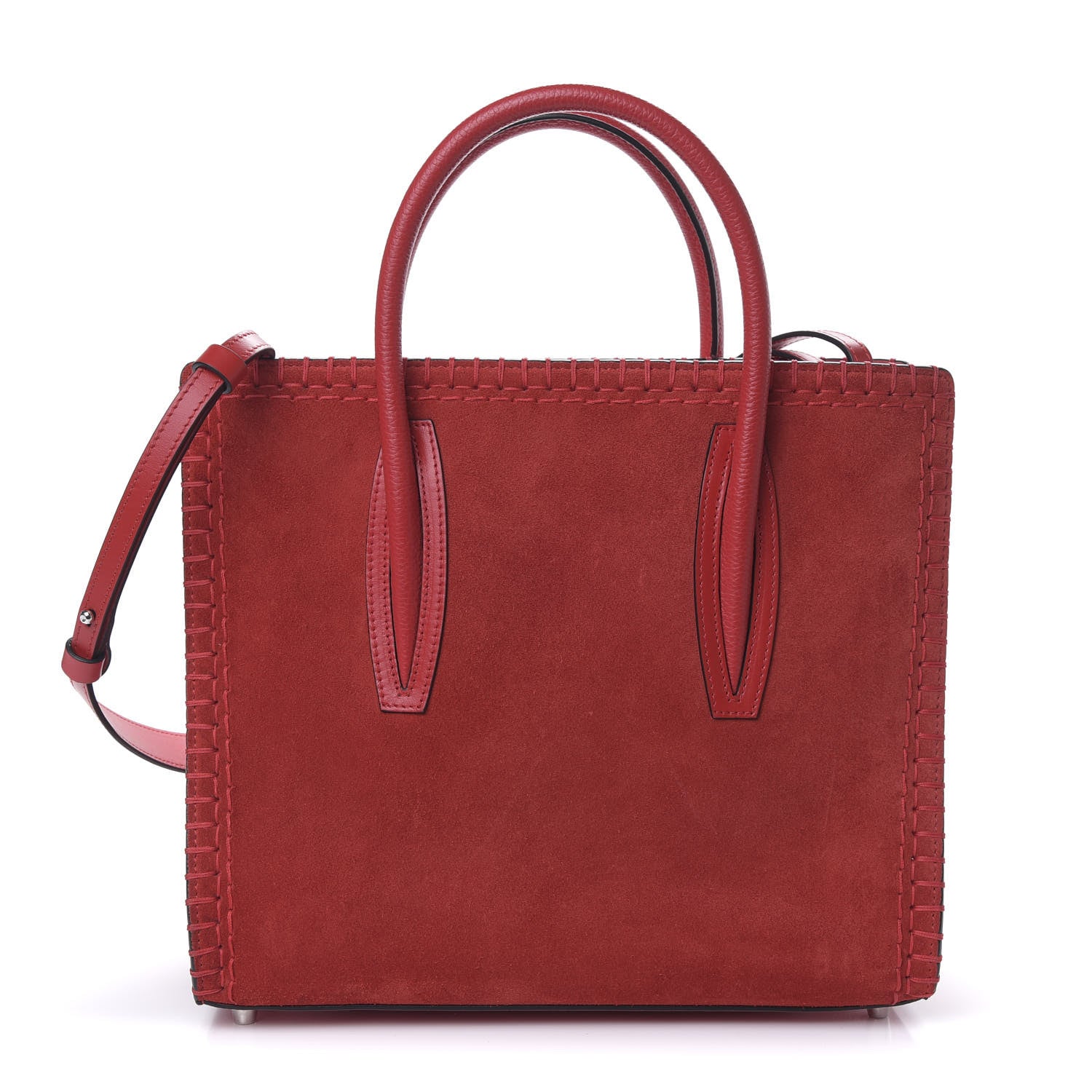 Christian Louboutin Suede Calfskin Medium Paloma S Loubi 1 of 10