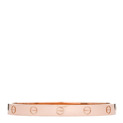 Cartier 18K Pink Gold LOVE Bracelet 17 2 of 9