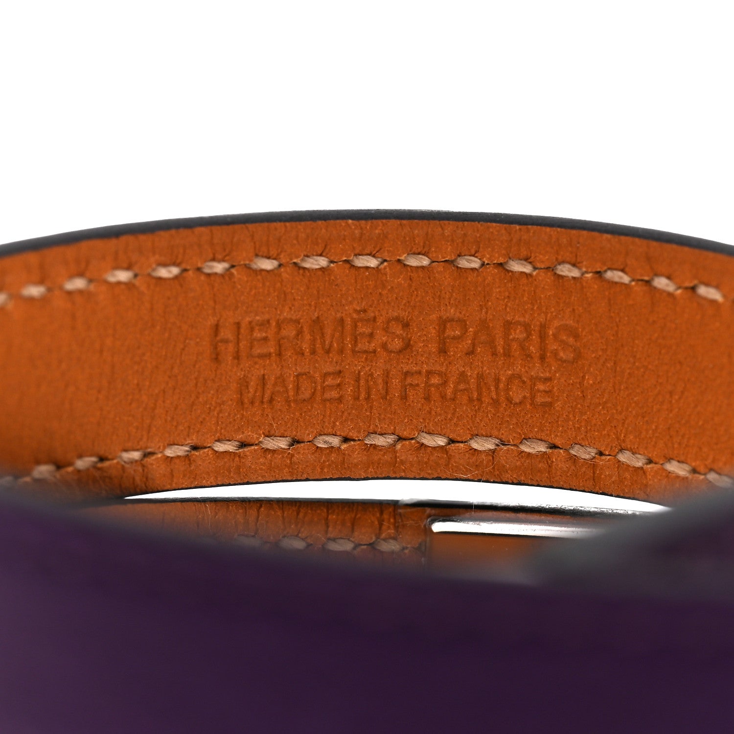 Hermes Swift Rivale Double Tour Bracelet XS Ultraviolet 4 of 6