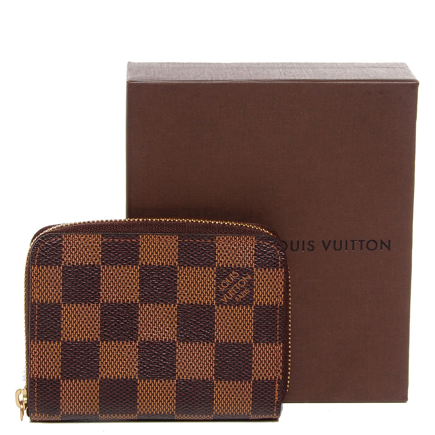 Louis Vuitton Damier Ebene Zippy Coin Purse 5 of 8