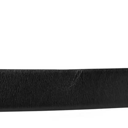 Valentino Garavani Glossy Calfskin VLogo Reversible 40mm Belt 85 34 Black Rouge Pur 3 of 6