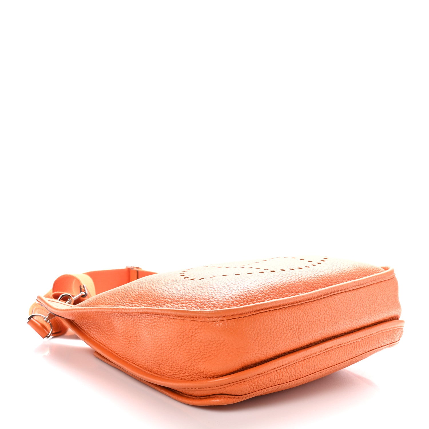 Hermes Taurillon Clemence Evelyne III PM Orange 4 of 10