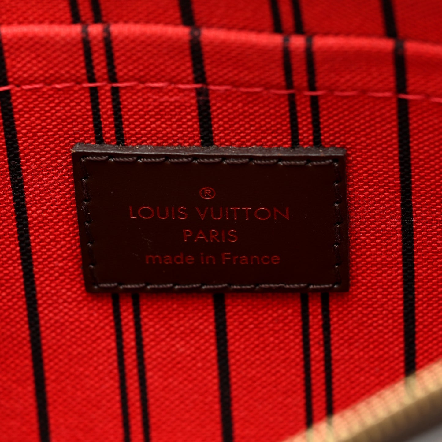 Damier Ebene Neverfull MM GM Pochette