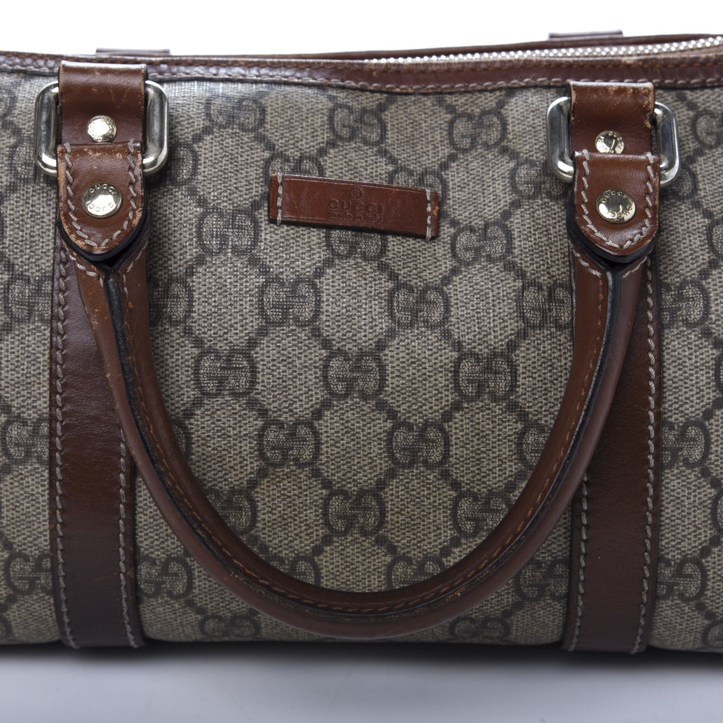 GG Plus Monogram Small Joy Boston Brown