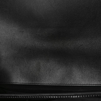 Chanel Patent Calfskin Quilted Medium Plexiglass Boy Flap Black 10 of 10
