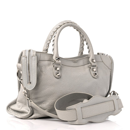 Balenciaga Agneau Classic Silver Hardware S City Gris Nuage 3 of 13