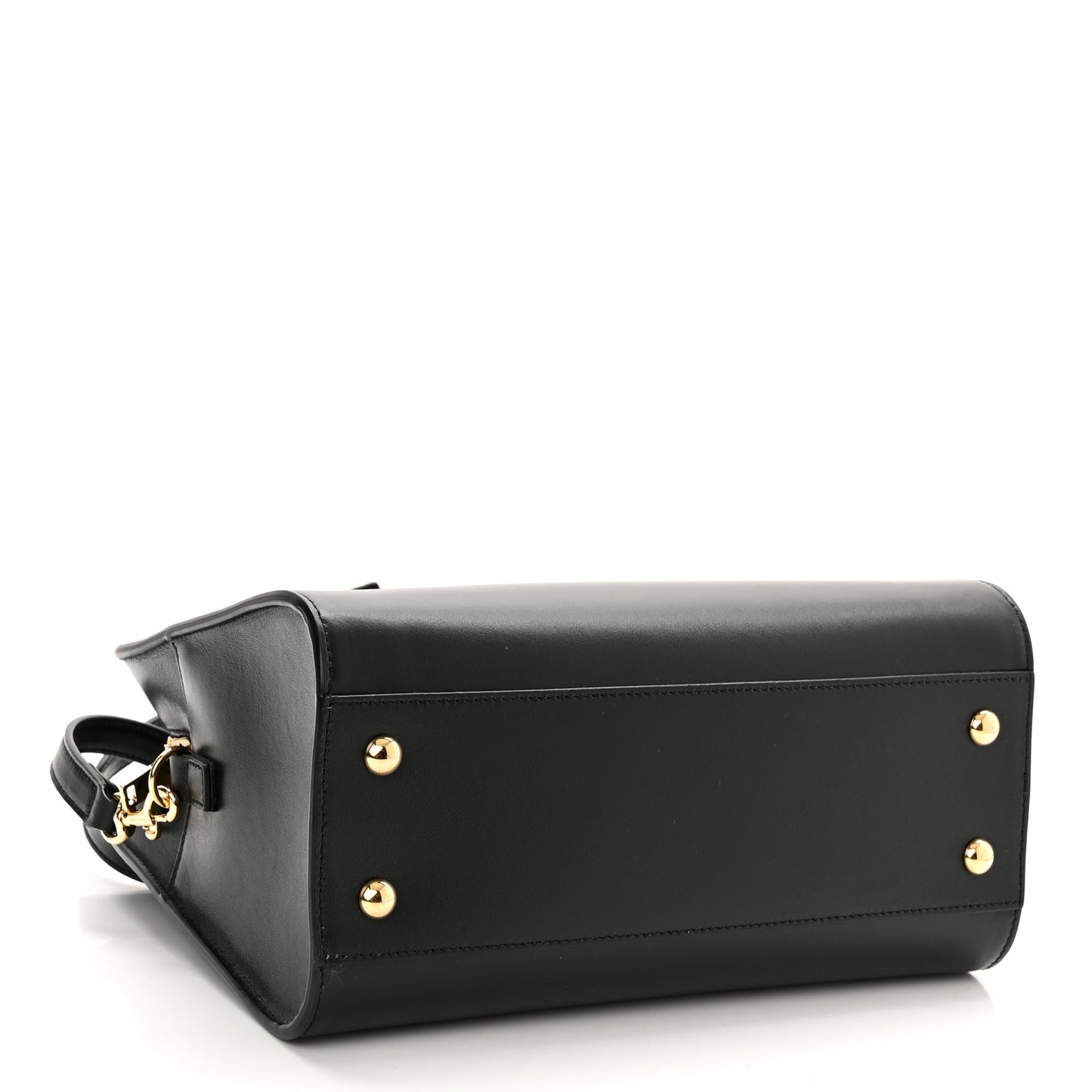 Calfskin Monogram Baby Cabas Black