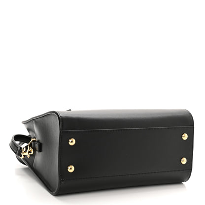 Saint Laurent Calfskin Monogram Baby Cabas Black 3 of 8