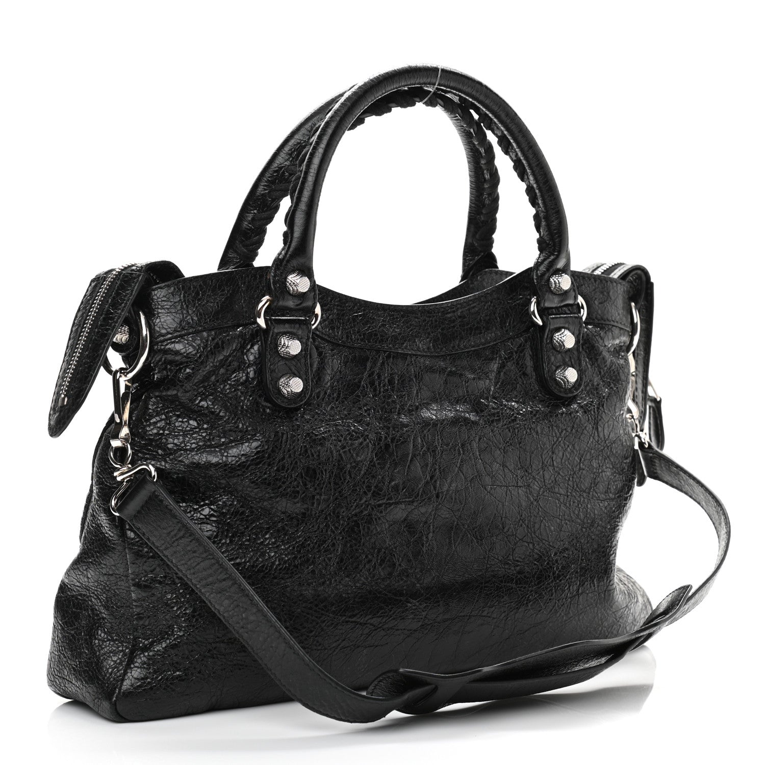 Balenciaga Agneau Giant 12 Silver Hardware Town Black 3 of 10