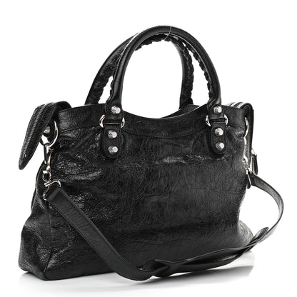Balenciaga Agneau Giant 12 Silver Hardware Town Black 3 of 10