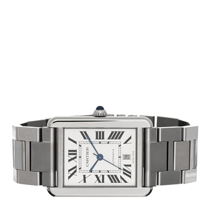 Cartier Stainless Steel 31mm Tank Solo Automatic Watch 2 of 5
