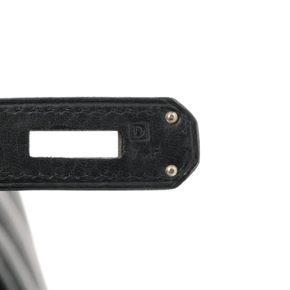 Hermes Taurillon Clemence Birkin 35 Black 7 of 15