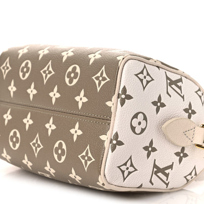 Louis Vuitton Empreinte Monogram Spring in the City Speedy Bandouliere 20 Kaki Beige Cream 10 of 12