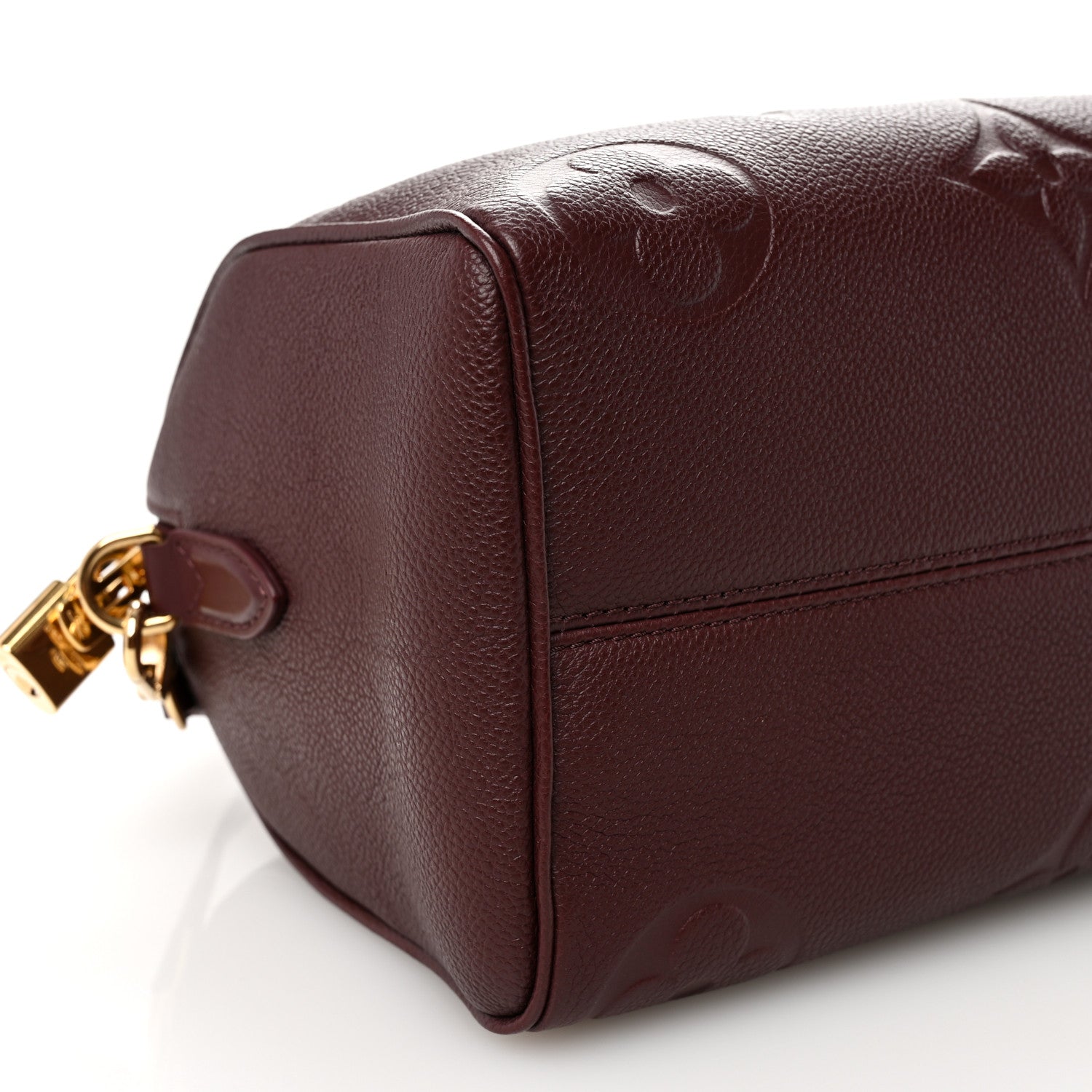 Louis Vuitton Empreinte Monogram Giant Speedy Bandouliere 25 Wine 8 of 9