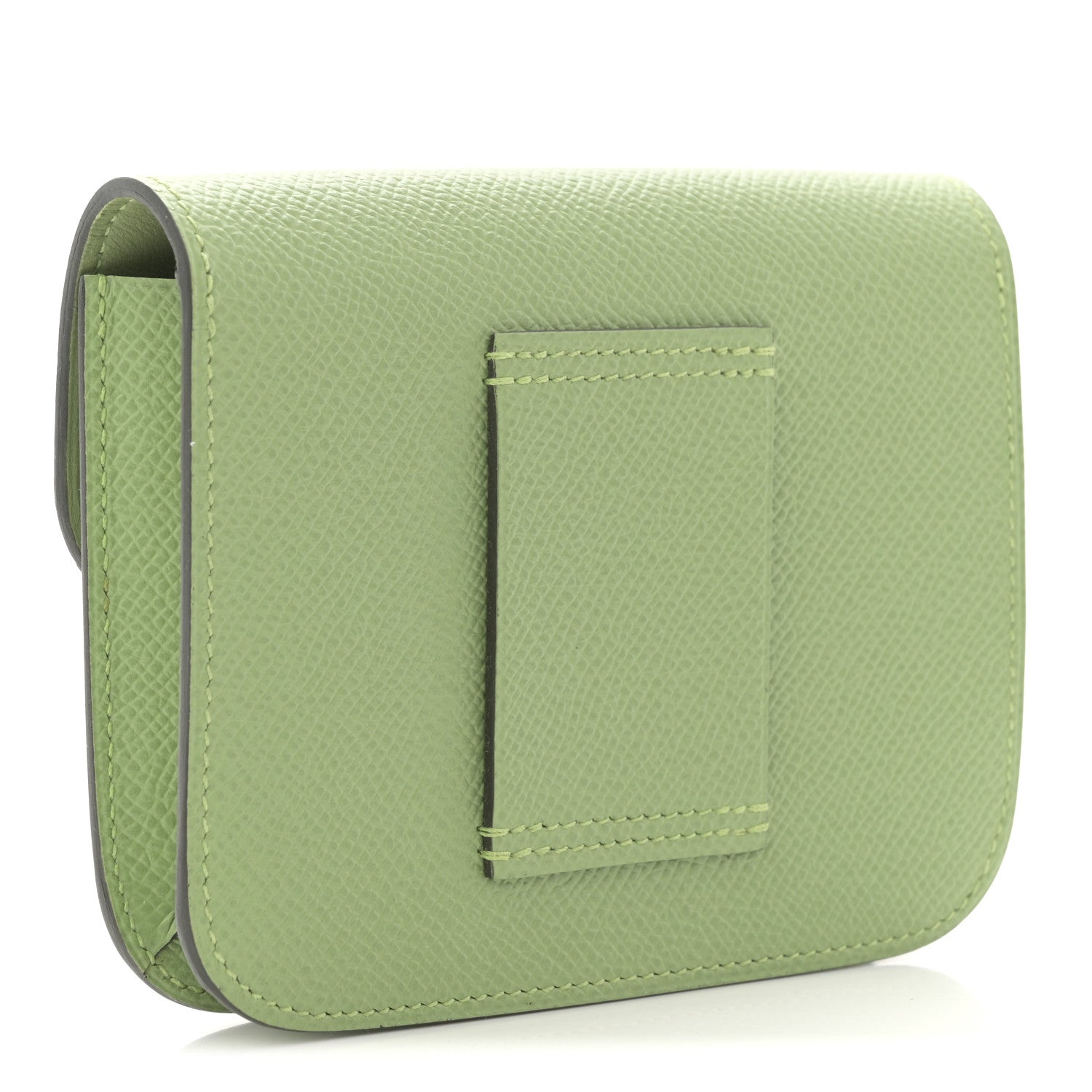Hermes Epsom Constance Slim Wallet Vert Criquet 3 of 8