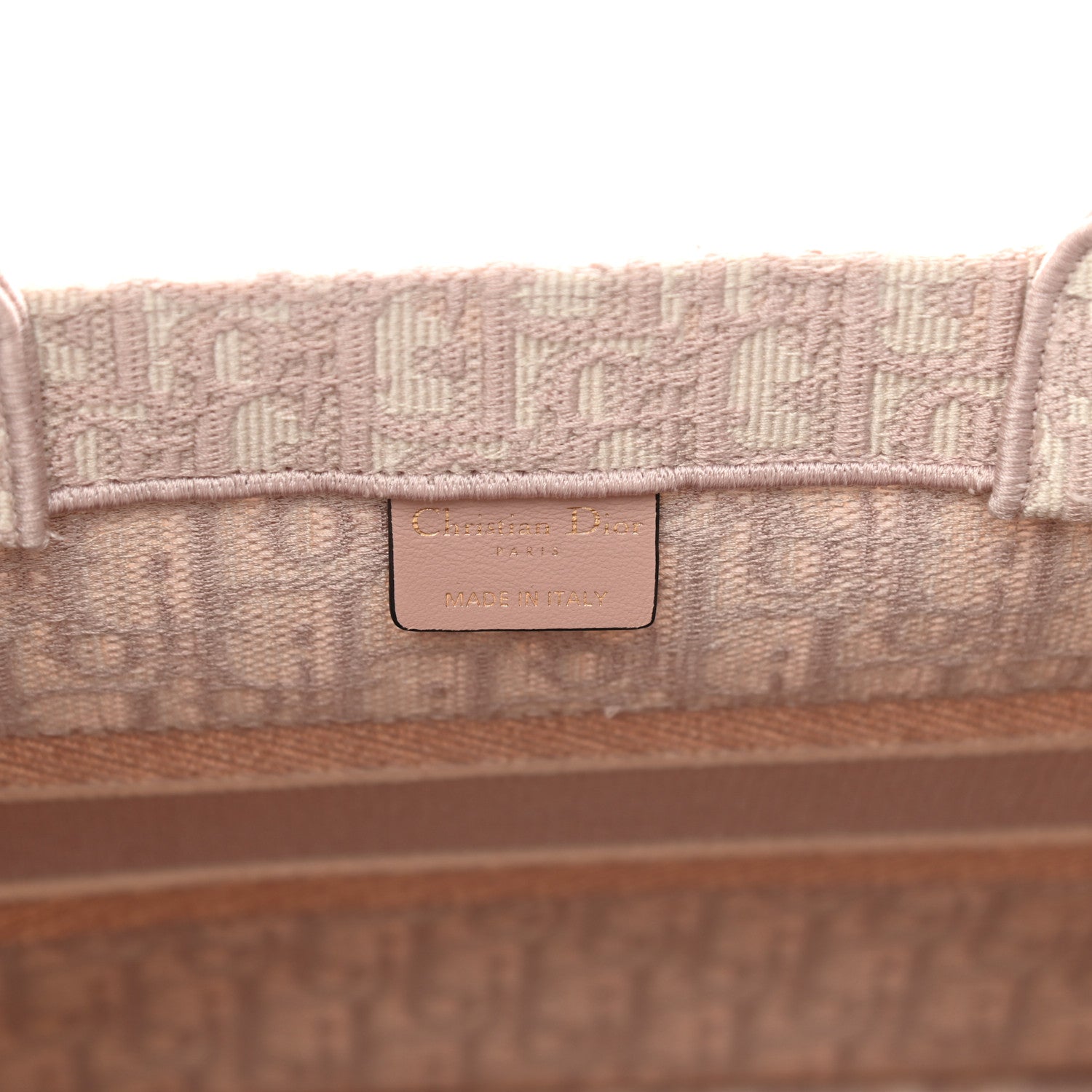 Christian Dior Oblique Medium Book Tote Rose Des Vents 6 of 12