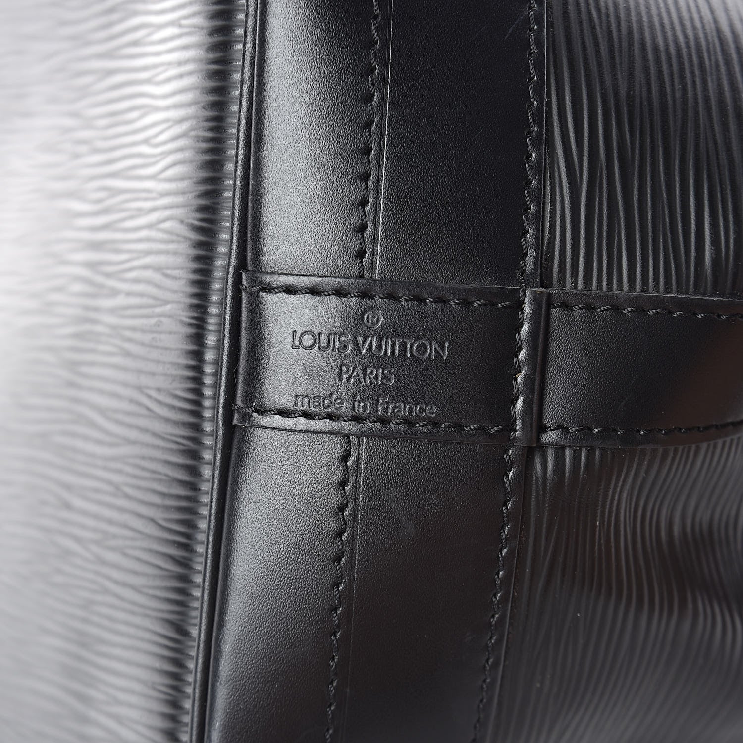 Louis Vuitton Epi Noe Black 6 of 9