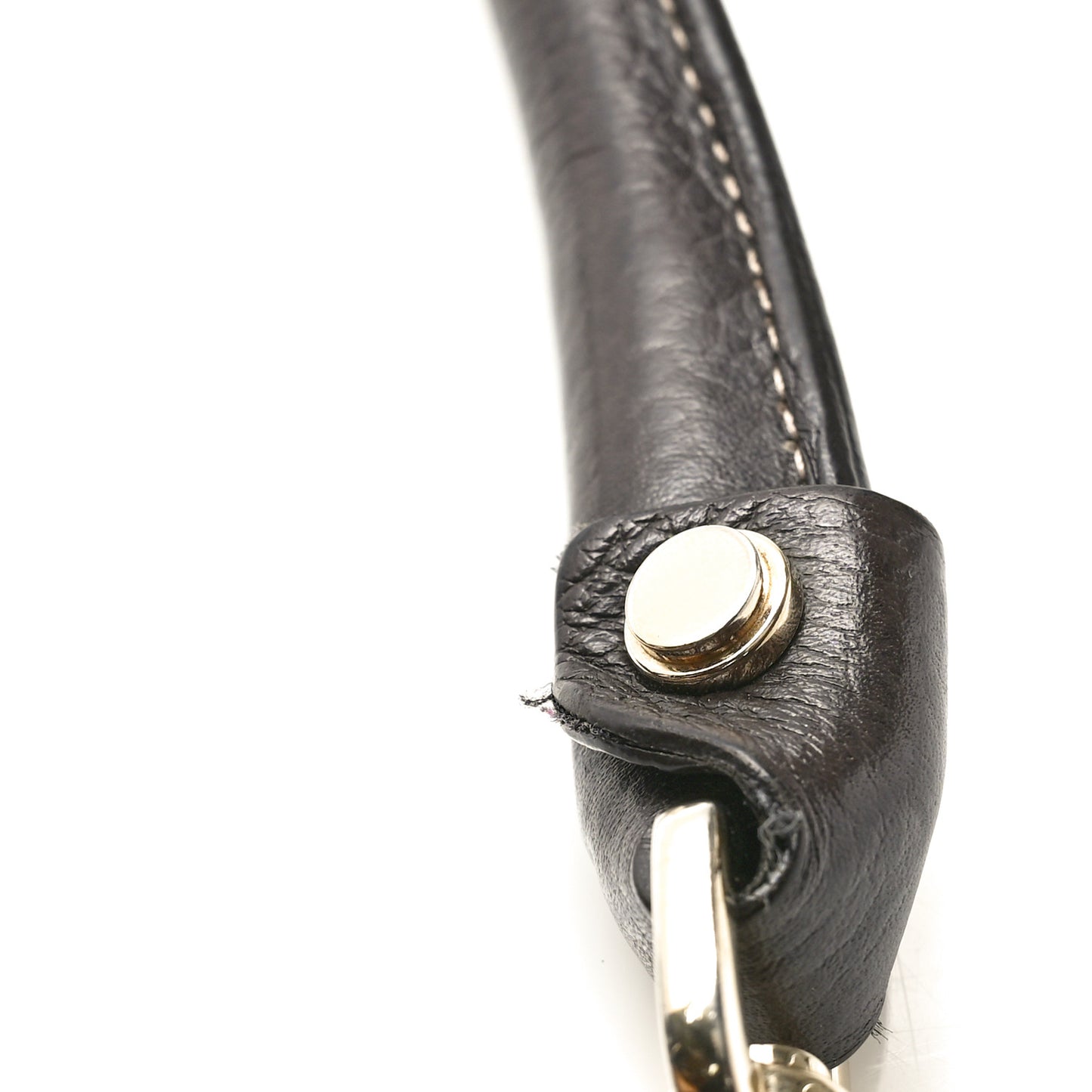 Crystal Monogram Medium Abbey Convertible Tote Dark Brown