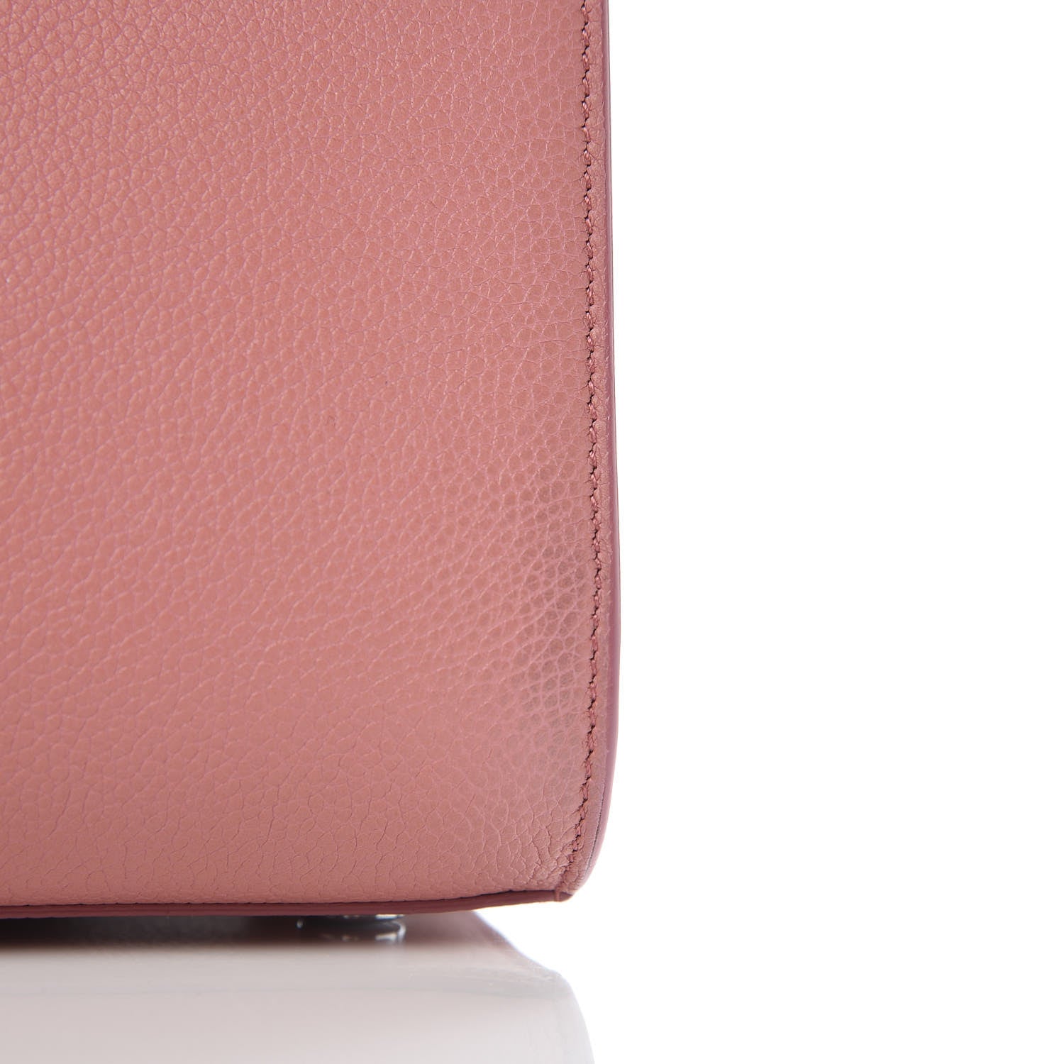 Saint Laurent Grained Calfskin Baby Sac De Jour Dark Rose 12 of 13