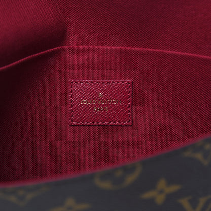 Louis Vuitton Monogram Pochette Felicie Chain Wallet Fuchsia 6 of 12