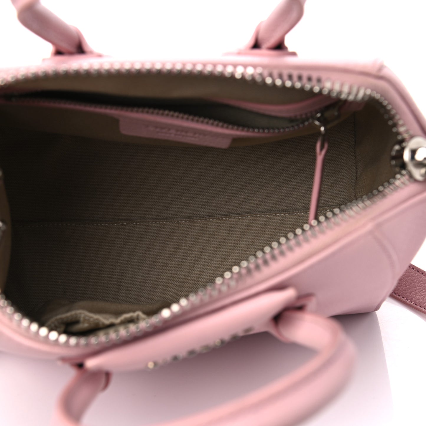 Sugar Goatskin Mini Antigona Pink