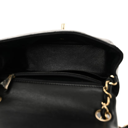 Chanel Lambskin Quilted Mini Square Flap Black 5 of 10