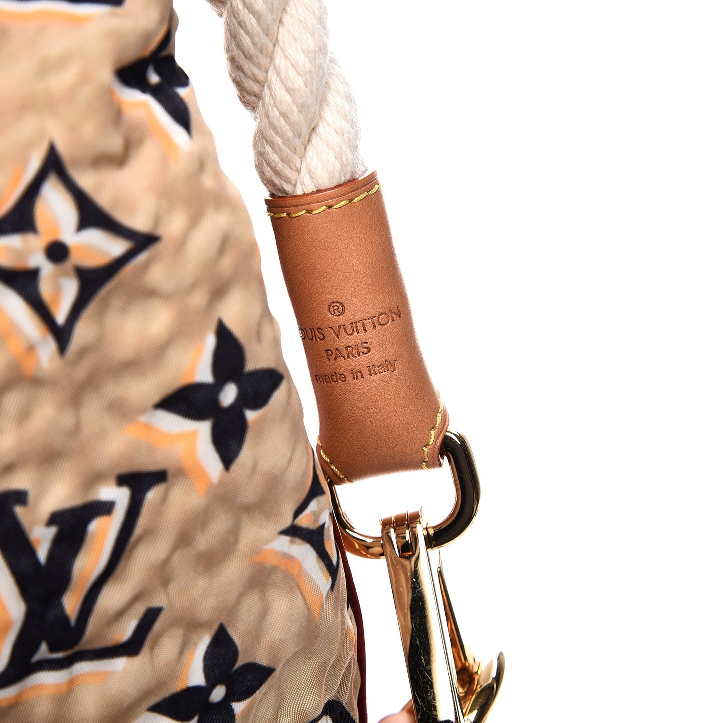 Canvas Monogram Cruise Bulles MM Natural