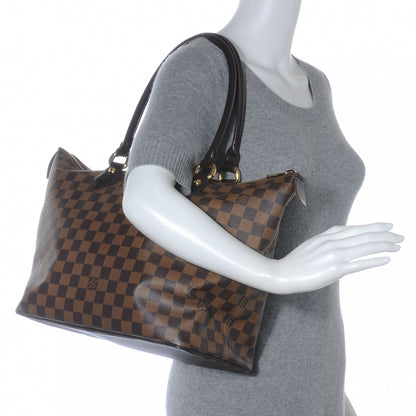 Louis Vuitton Damier Ebene Saleya MM 2 of 7