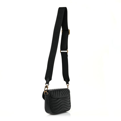 Louis Vuitton Calfskin New Wave Multi Pochette Black 3 of 12